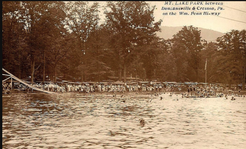 Yesteryear-Kough's Mountain Lake Park